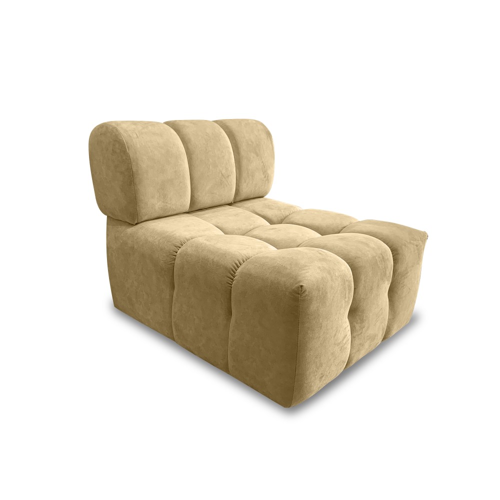 Sala ariza lino beige, patas de madera - Muebles en Medellín | Sala