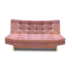 Sofacama moltochic jumbo lino rosa, patas de madera - Muebles en Medellín | Sofacama