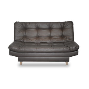 Sofacama moltochic lino grafito, patas de madera - Muebles en Medellín | Sofacama